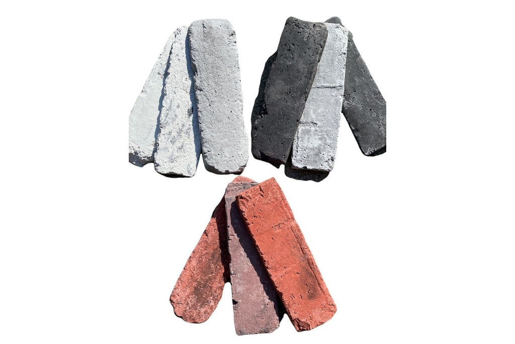 Échantillons de fausses briques